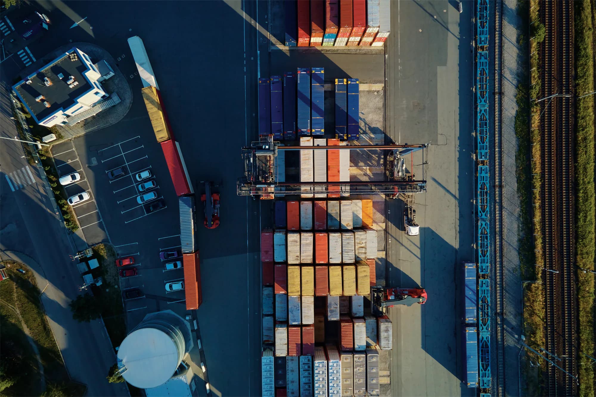 Shipping yard