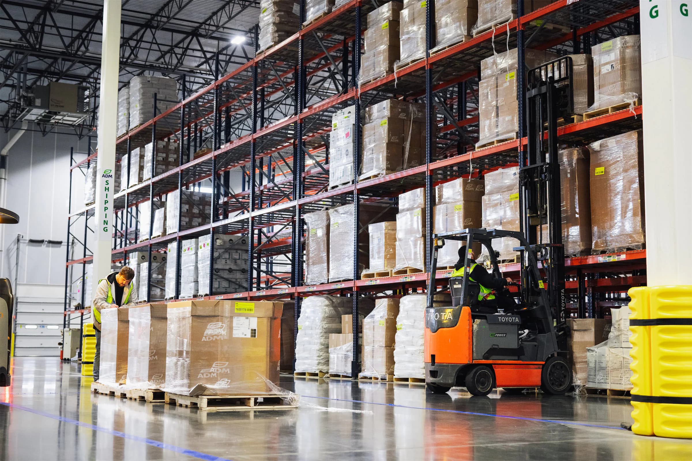 Automotive warehouse operations