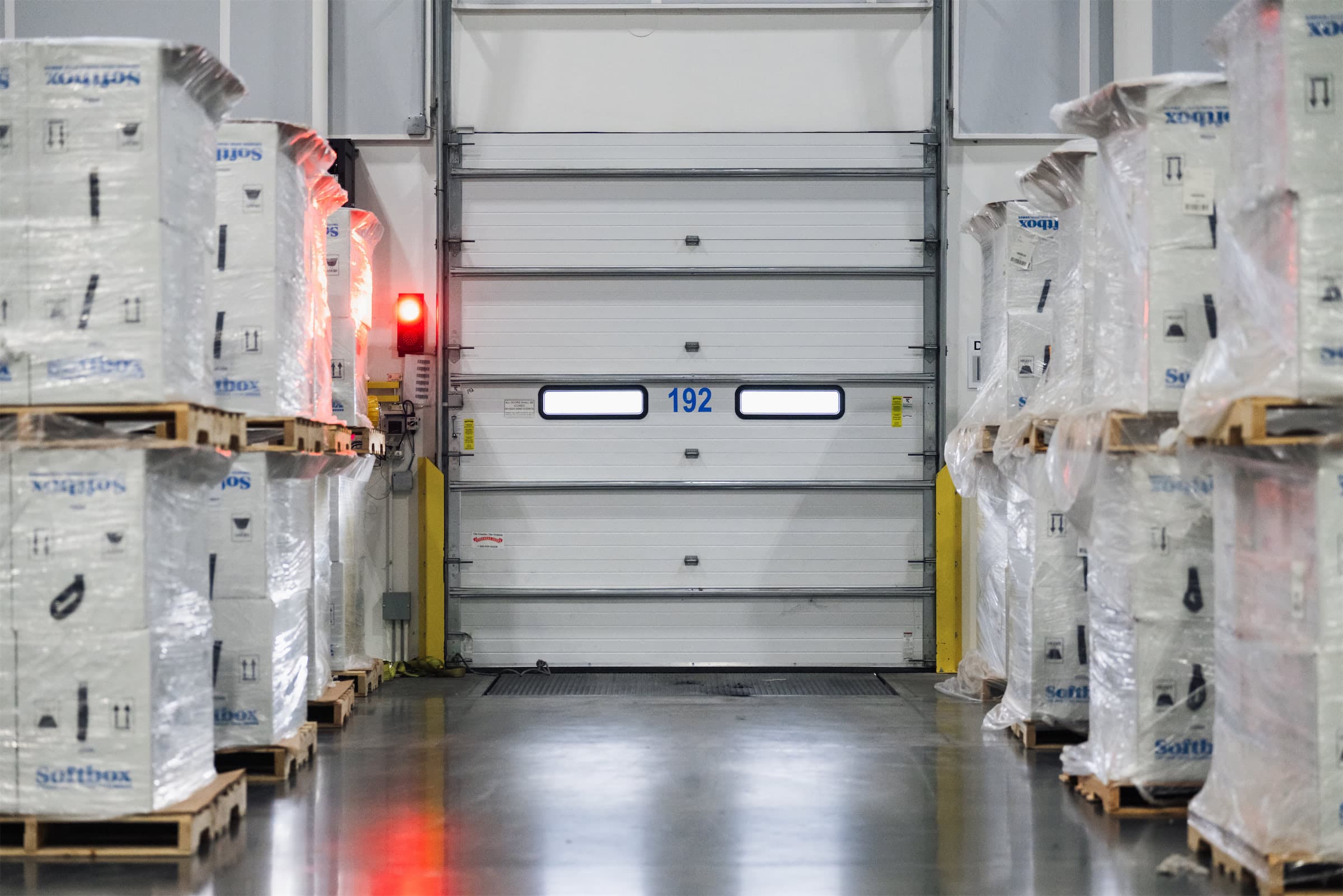 Warehouse loading bay