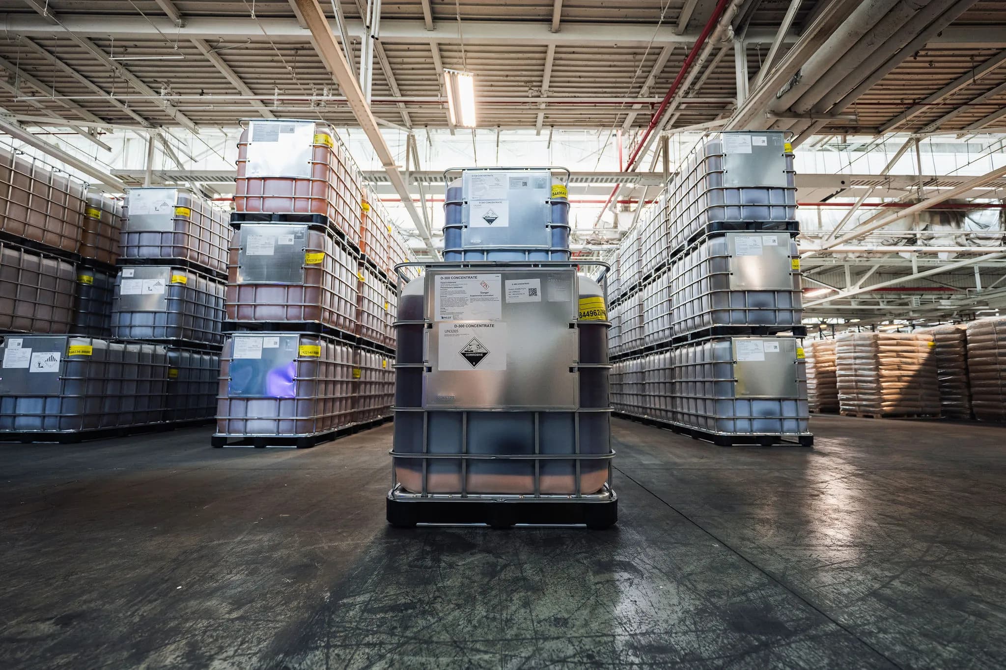 Chemicals warehouse operations