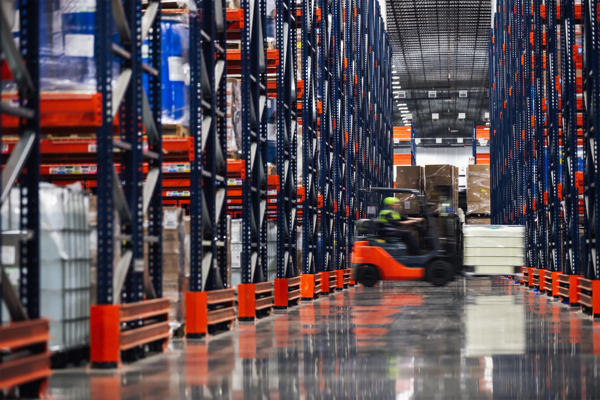 Aerospace warehouse operations