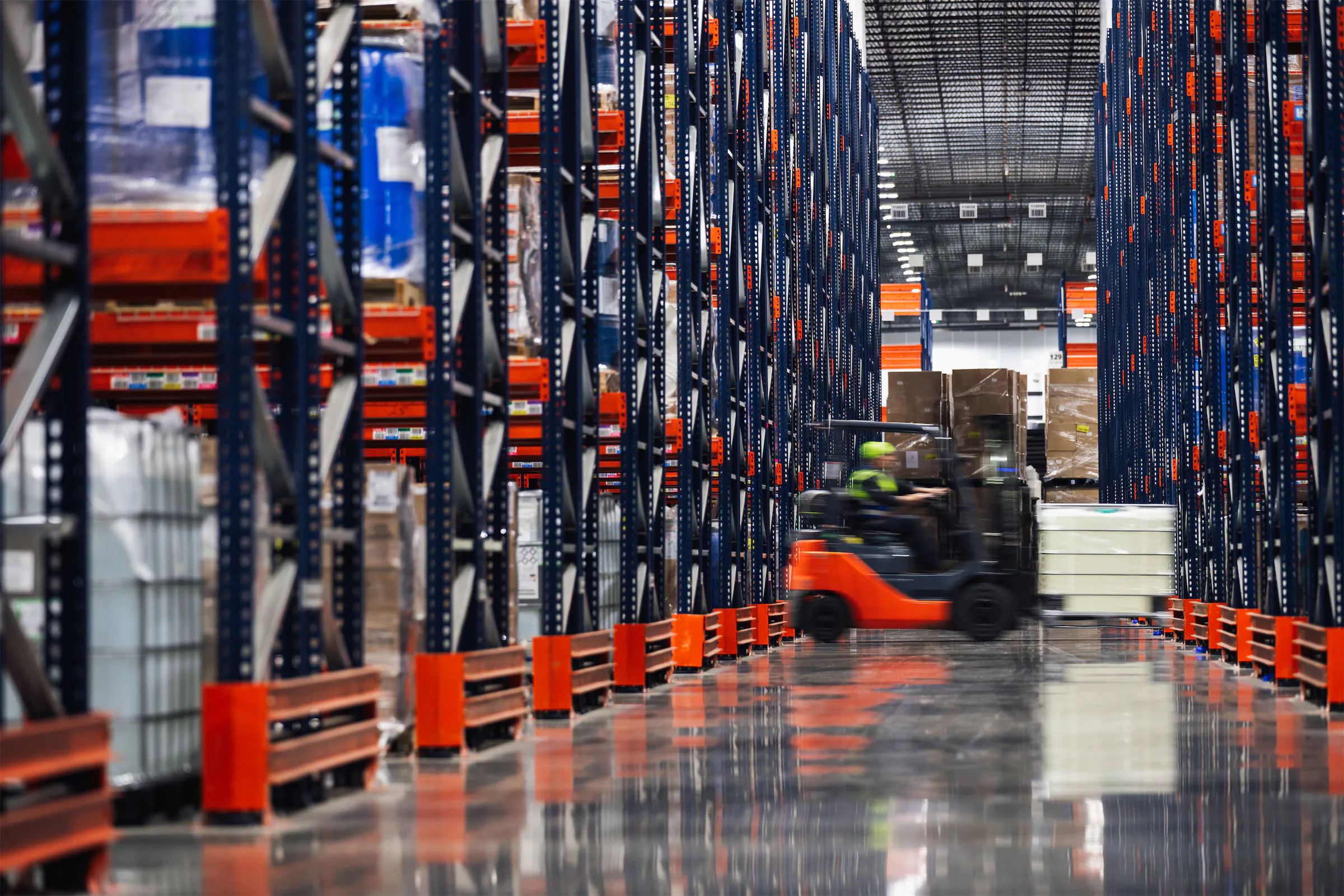 Aerospace warehouse operations